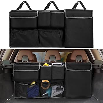 Amazon.com: XHRING Car Trunk Organizer Storage Backseat